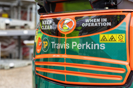 Brandfixx To Deliver Nationwide Branding for Kubota Fleet at Travis Perkins