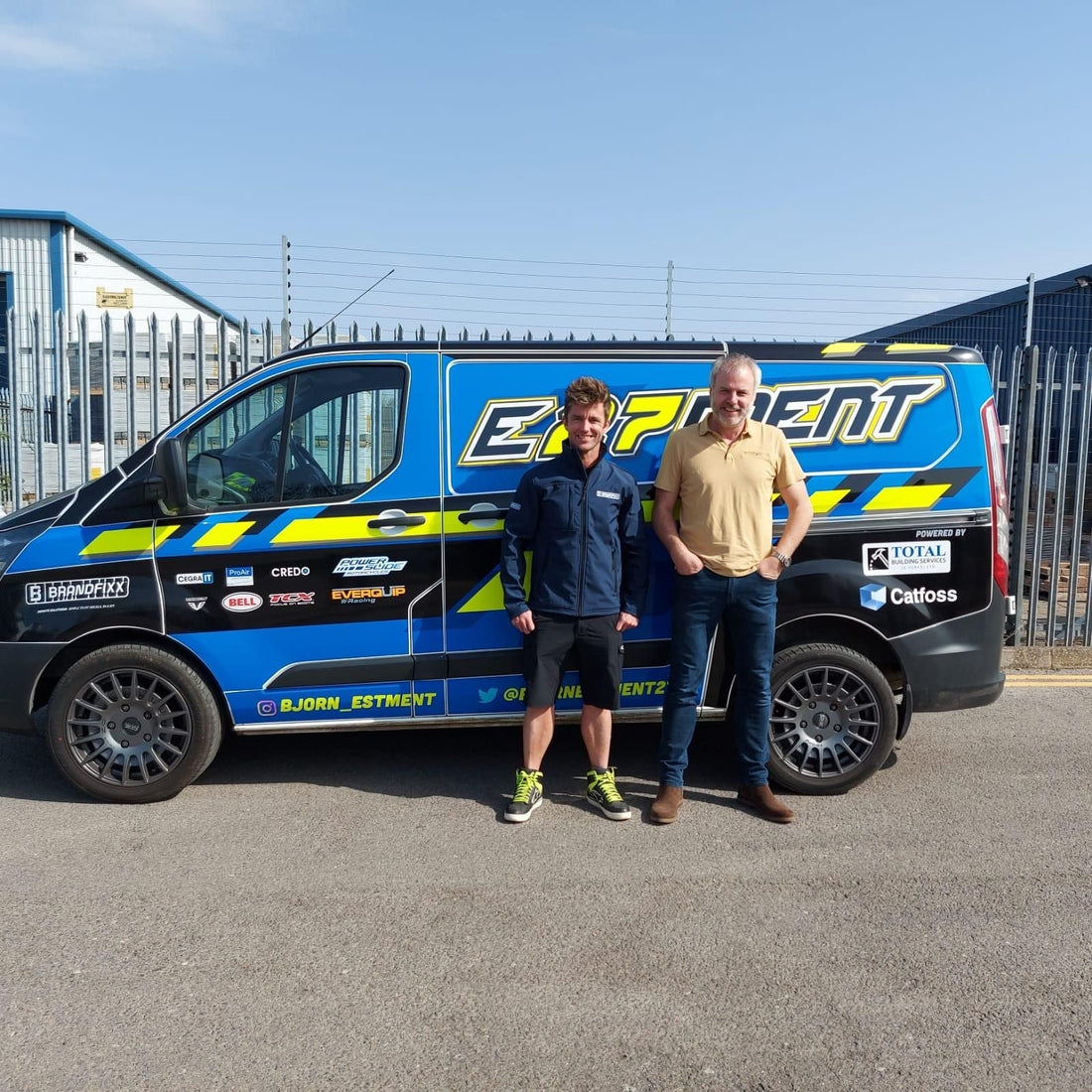 Brandfixx team up with British Superbike star