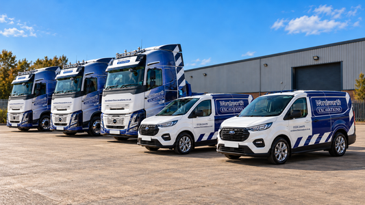Consistent Van Livery Across a Mixed Fleet