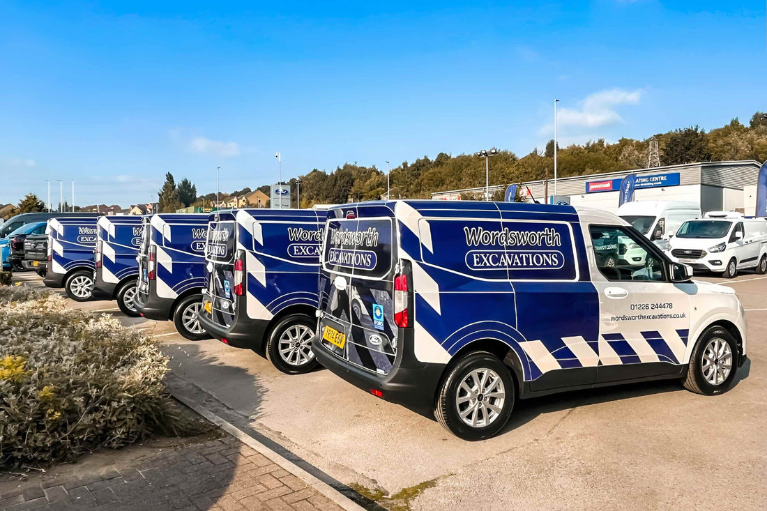 Consistent Van Livery Across a Mixed Fleet