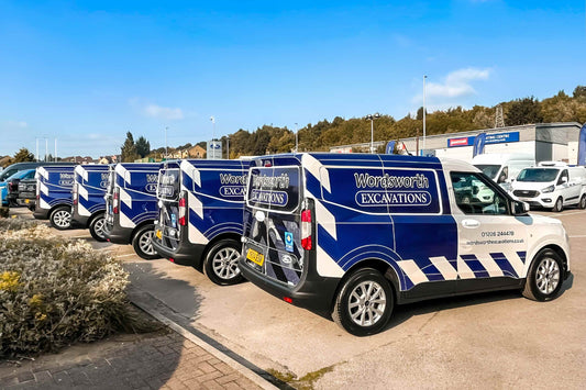 Consistent Van Livery Across a Mixed Fleet